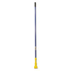 Rubbermaid Commercial 60 in L Mop and Broom Handles, Blue/Yellow FGH24600BL00